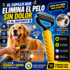 Cepillo Profesional para Cuidado de Mascotas - antes y despues