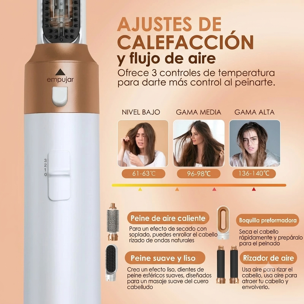 Cepillo Secador 5 en 1